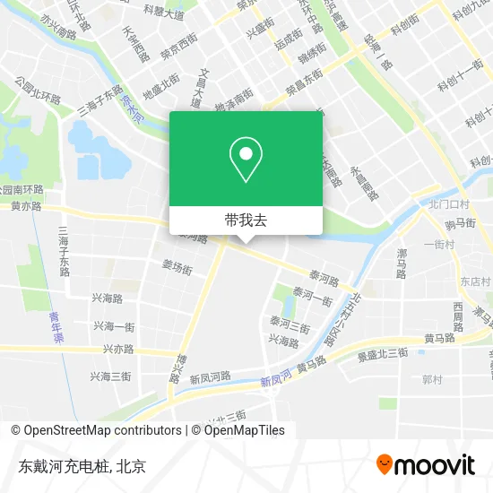 东戴河充电桩地图