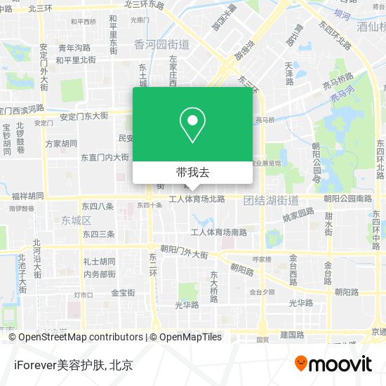 iForever美容护肤地图