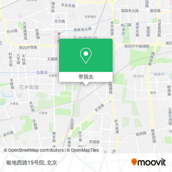 银地西路15号院地图