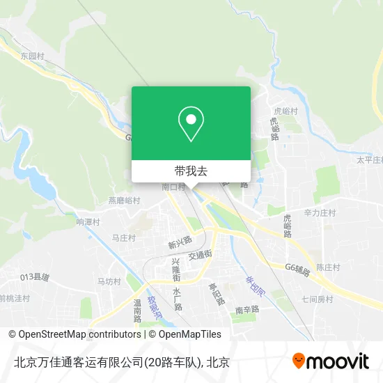 北京万佳通客运有限公司(20路车队)地图