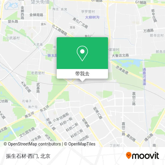 振生石材-西门地图