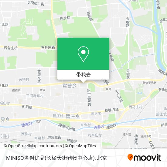MINISO名创优品(长楹天街购物中心店)地图