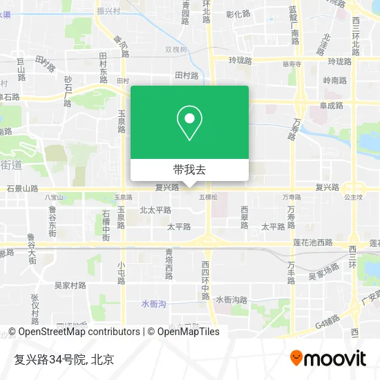 复兴路34号院地图