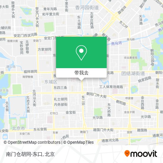 南门仓胡同-东口地图