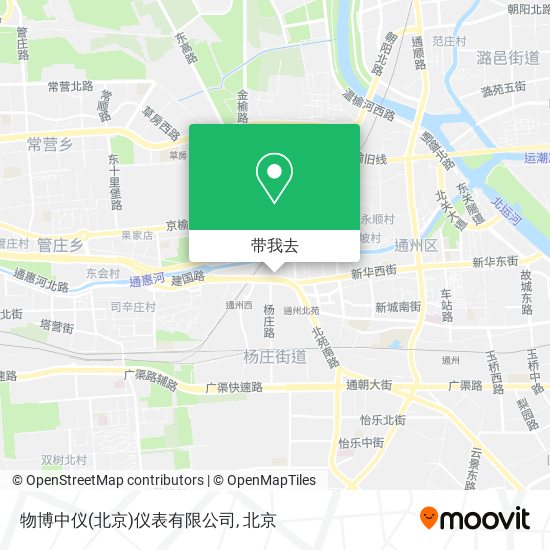 物博中仪(北京)仪表有限公司地图
