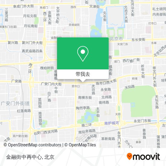 金融街中再中心地图