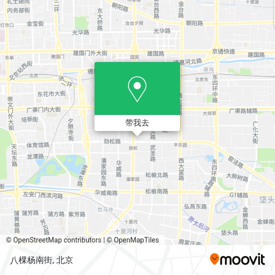 八棵杨南街地图