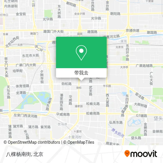 八棵杨南街地图