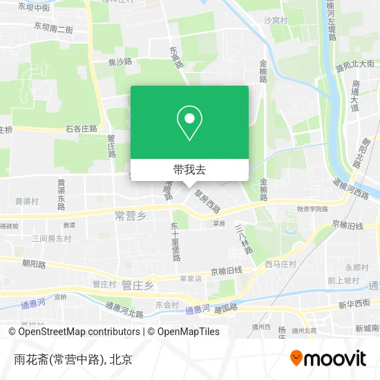 雨花斋(常营中路)地图