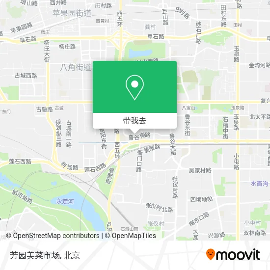 芳园美菜市场地图