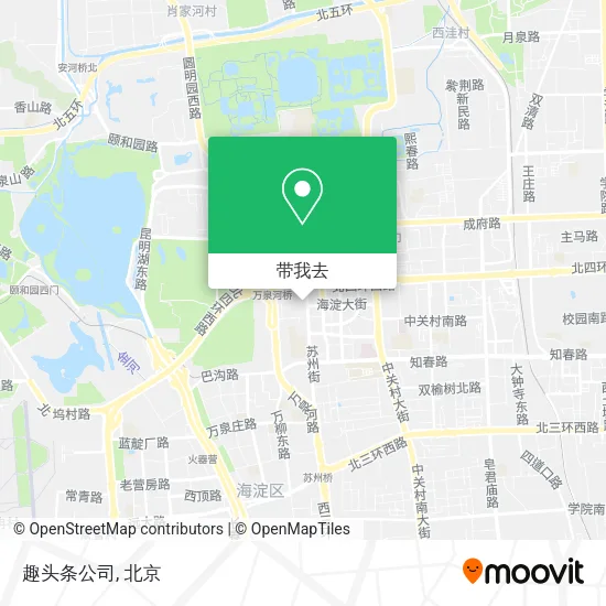 趣头条公司地图