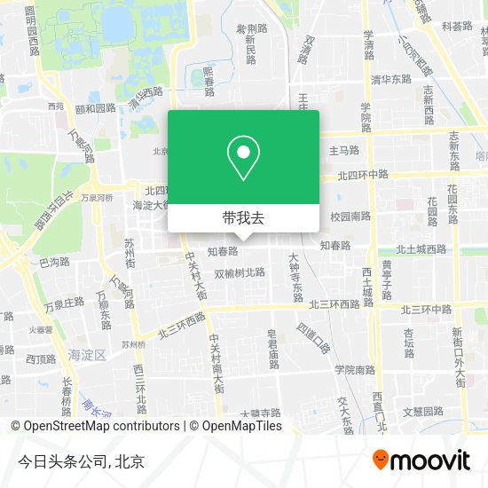 今日头条公司地图