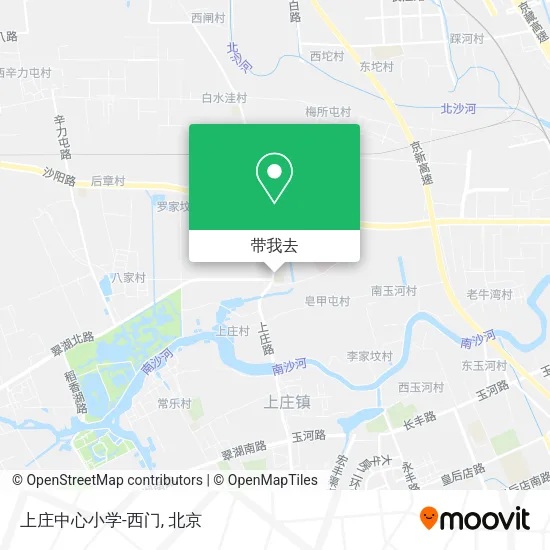 上庄中心小学-西门地图