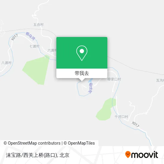 涞宝路/西关上桥(路口)地图