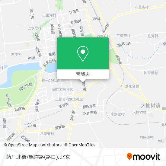 药厂北街/铝连路(路口)地图