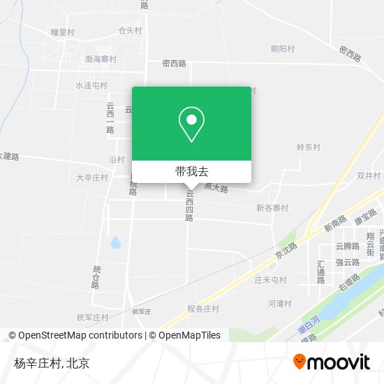 杨辛庄村地图