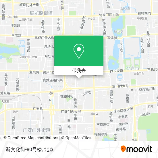 新文化街-80号楼地图