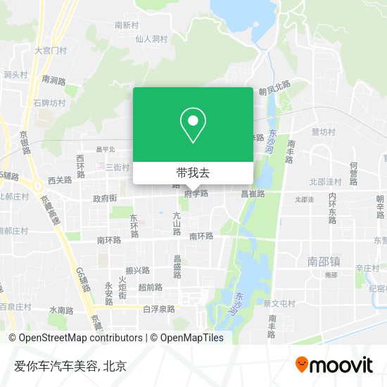 爱你车汽车美容地图