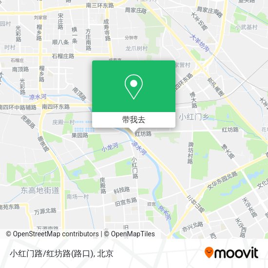 小红门路/红坊路(路口)地图