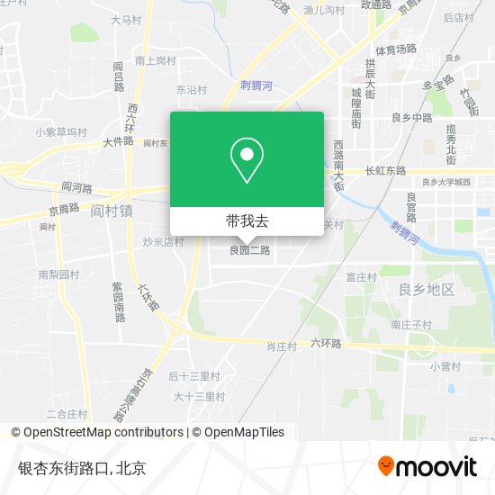 银杏东街路口地图