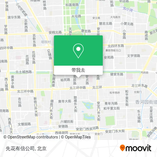 先花有信公司地图