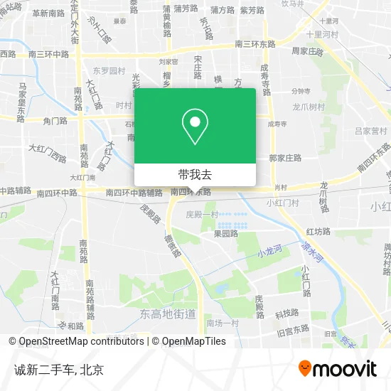 诚新二手车地图