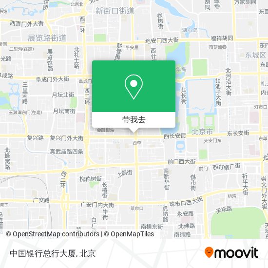 中国银行总行大厦地图