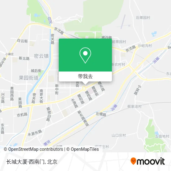 长城大厦-西南门地图