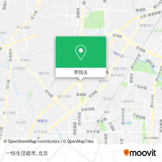 一恒生活超市地图