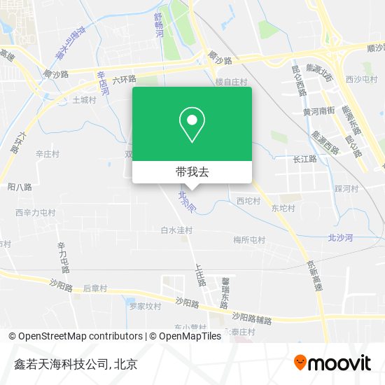 鑫若天海科技公司地图
