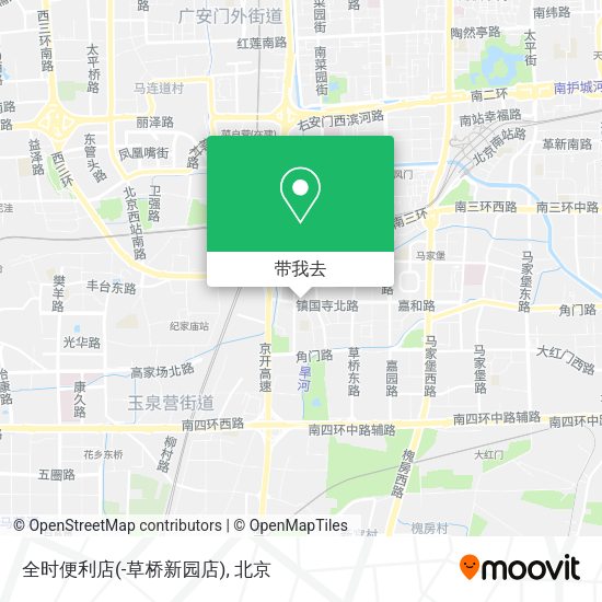 全时便利店(-草桥新园店)地图