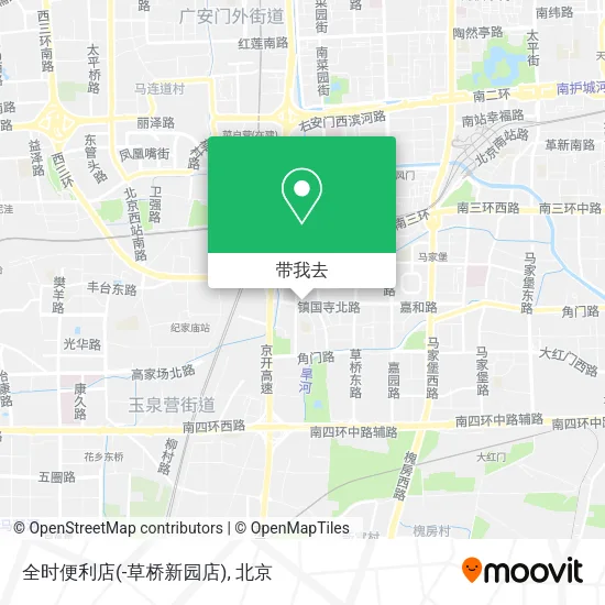 全时便利店(-草桥新园店)地图