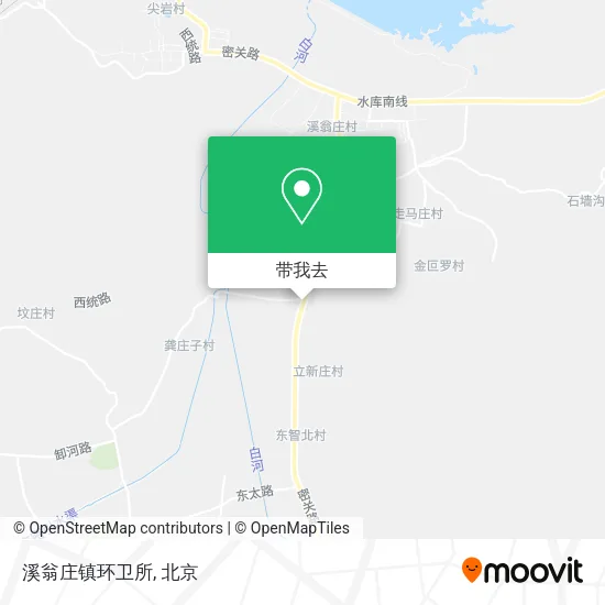 溪翁庄镇环卫所地图