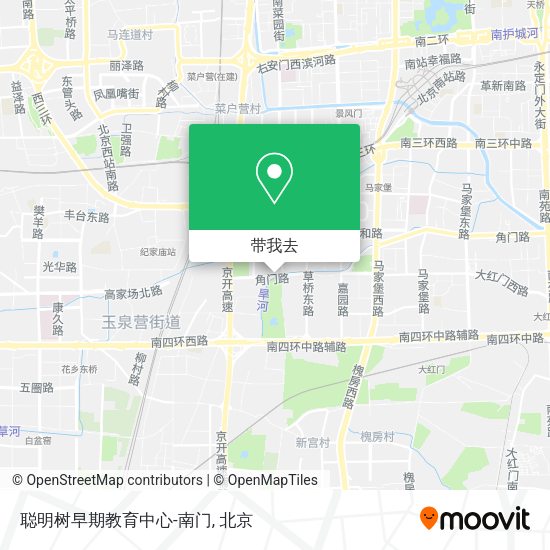 聪明树早期教育中心-南门地图