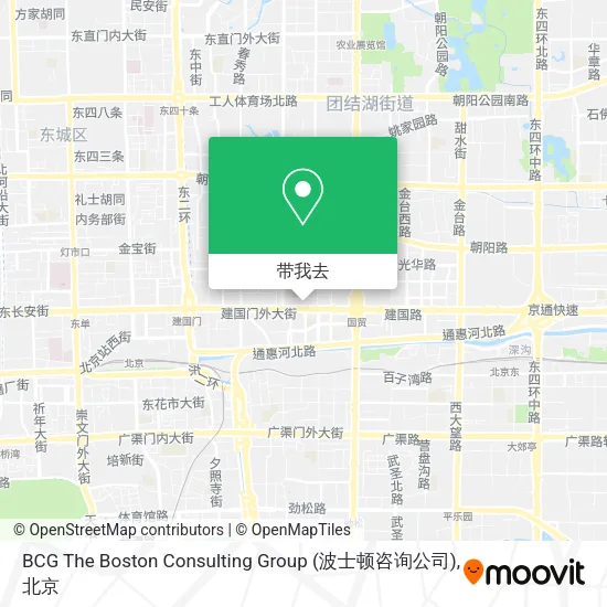 BCG The Boston Consulting Group (波士顿咨询公司)地图