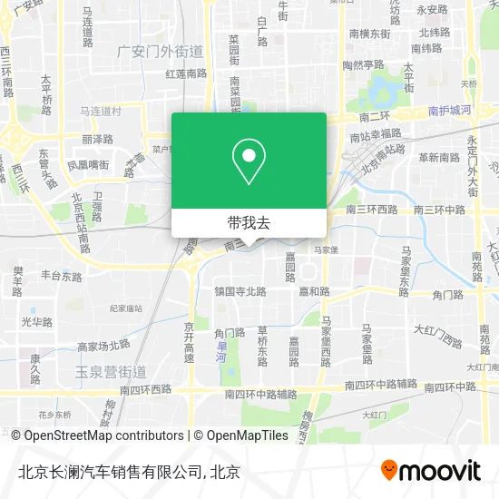 北京长澜汽车销售有限公司地图