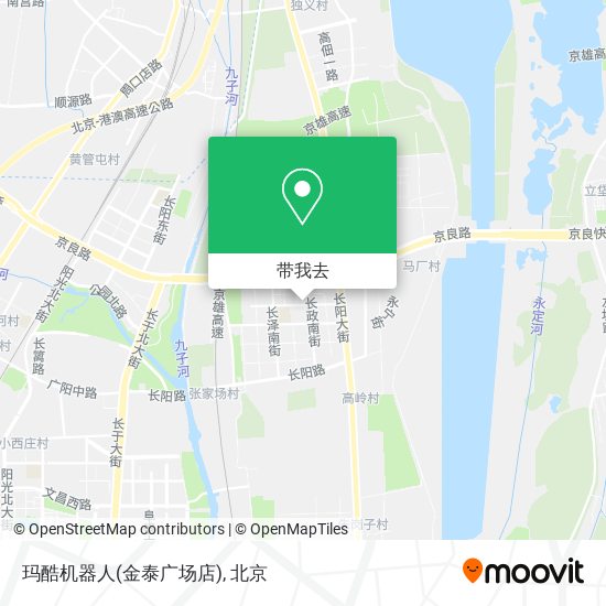 玛酷机器人(金泰广场店)地图