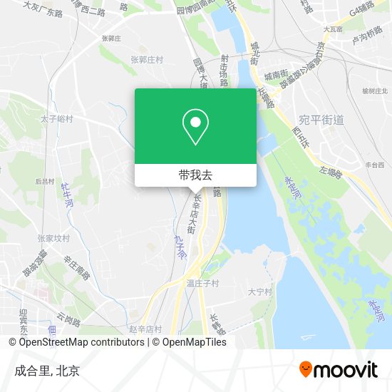 成合里地图