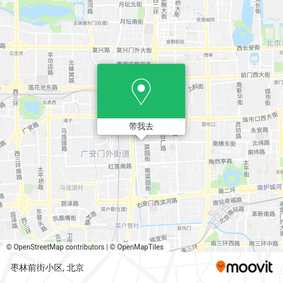 枣林前街小区地图