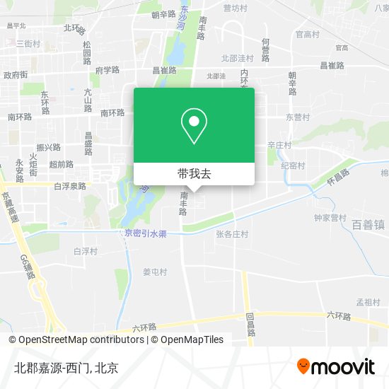 北郡嘉源-西门地图