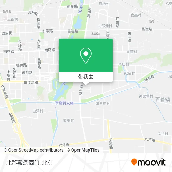 北郡嘉源-西门地图