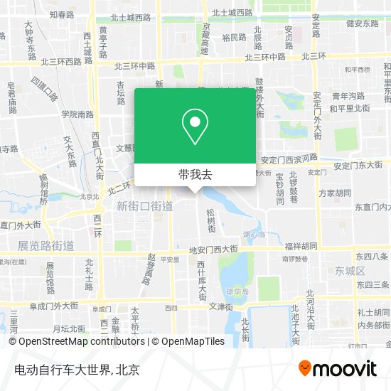 电动自行车大世界地图