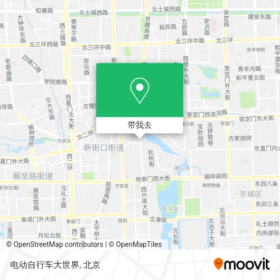 电动自行车大世界地图