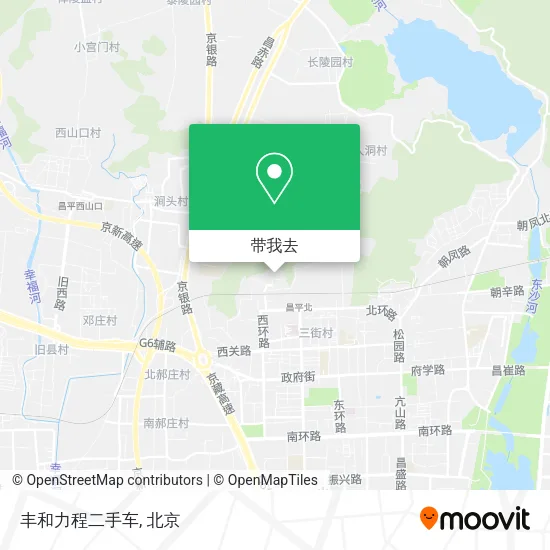 丰和力程二手车地图