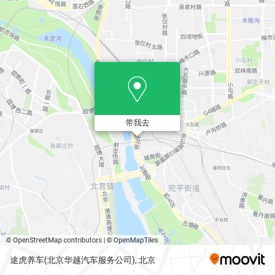 途虎养车(北京华越汽车服务公司)地图