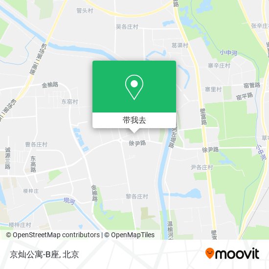 京灿公寓-B座地图