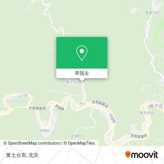 黄土台东地图