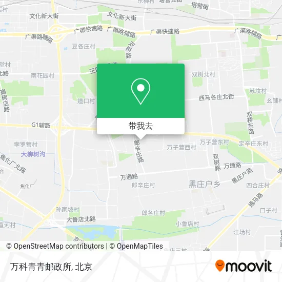 万科青青邮政所地图
