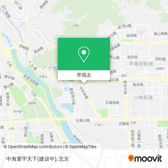 中海寰宇天下(建设中)地图