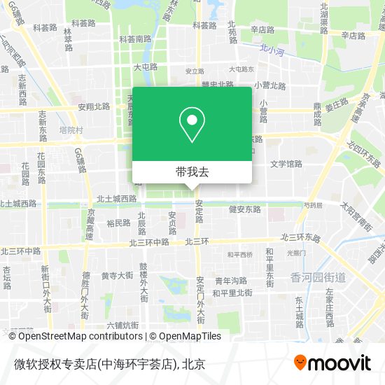 微软授权专卖店(中海环宇荟店)地图